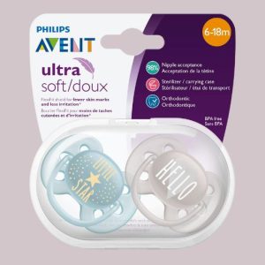 philip avent pacifier 6-18 month