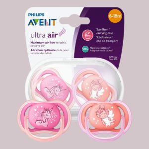 philips avent pacifier 6-18 month