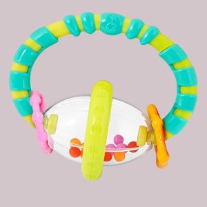 rattle teether toy