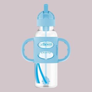 dr brown narrow sippy straw bottle