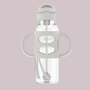 dr.brown's narrow sippy straw bottle