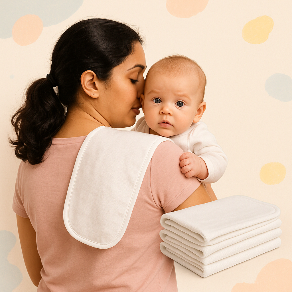 newborn burp cloth