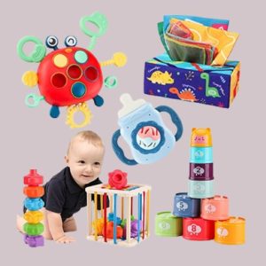 rattle teether toy