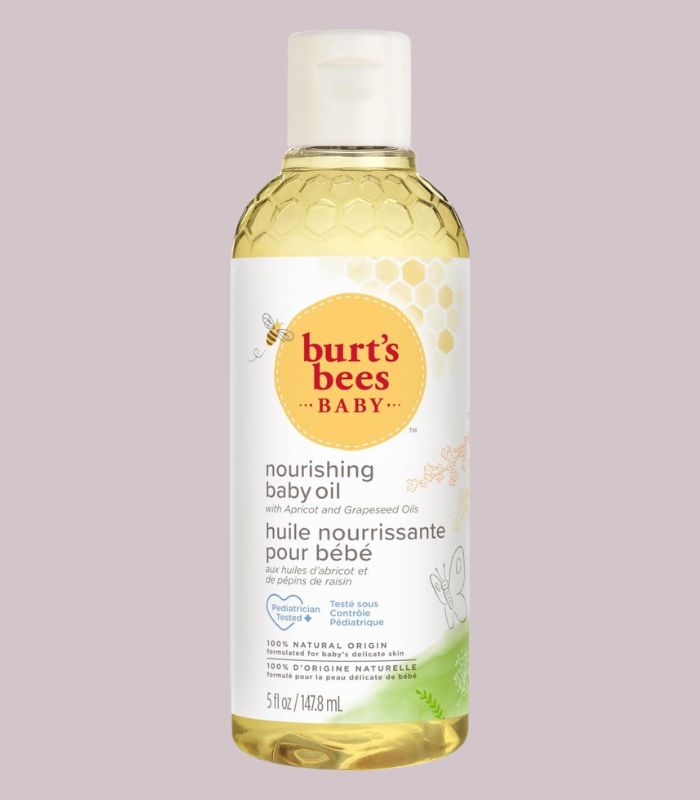 burts bees baby oil