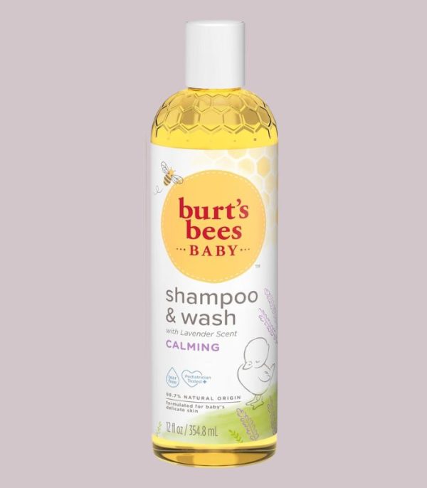 burts bees calming shampoo wash