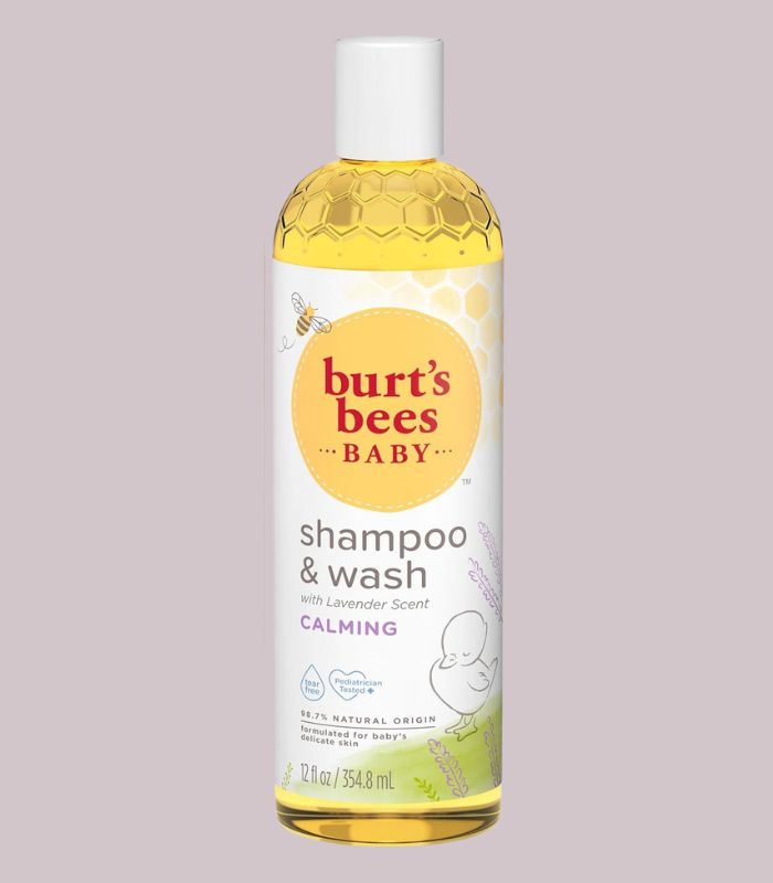 burts bees calming shampoo wash