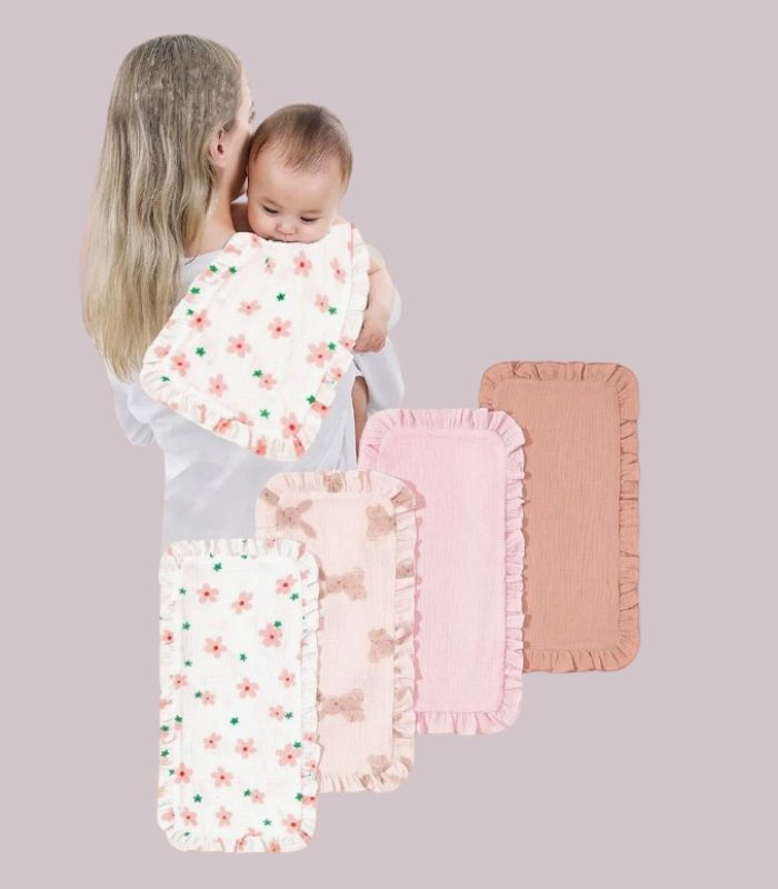 baby burping cloth