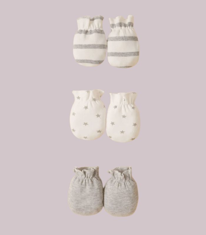 newborn baby mitten