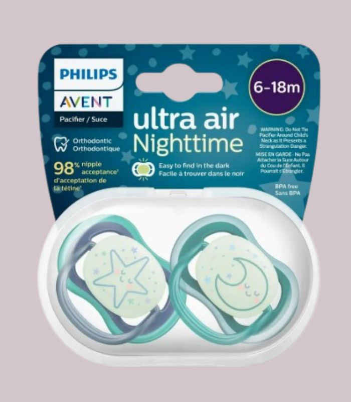 philips avent pacifier 6-18 month