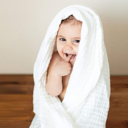 newborn muslin towel