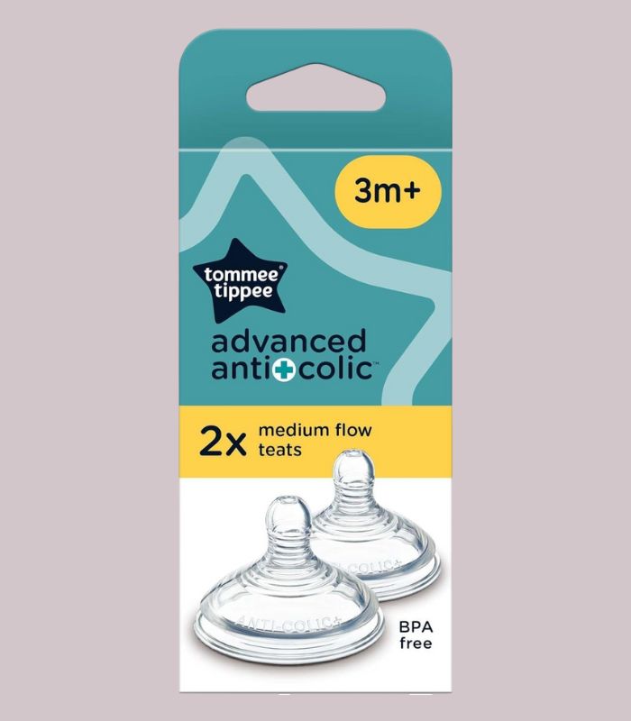 tommee tippee advanced anticolic teat 3m