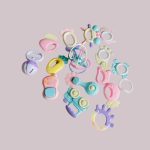 baby silicone teether toys