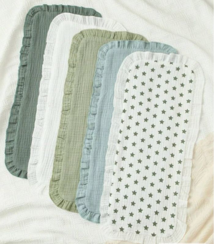 newborn burping muslin cloth