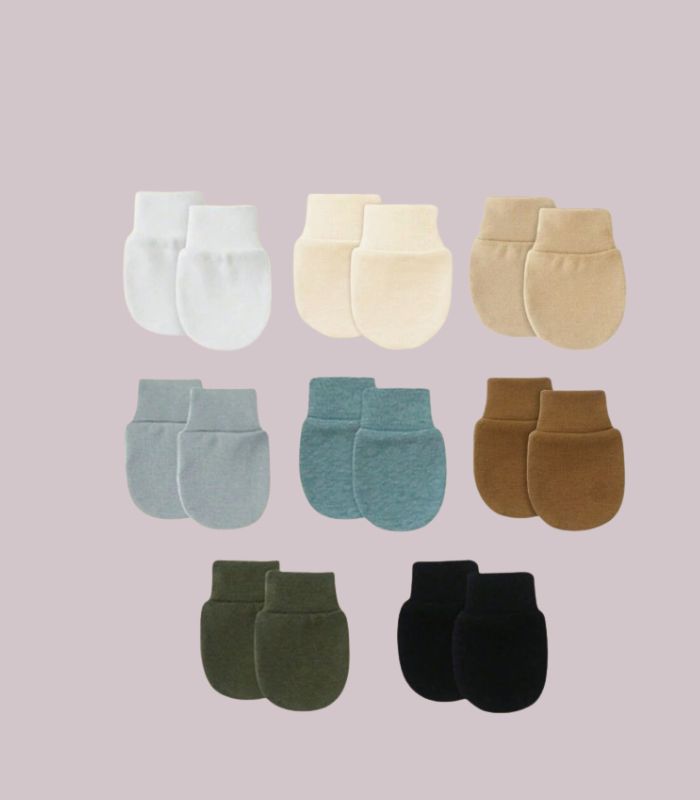 newborn baby mitten