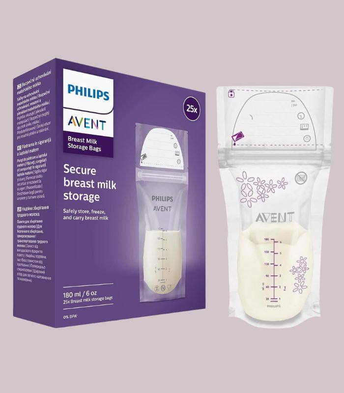 philips avent breast milk storage bag