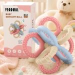baby silicone teether toys