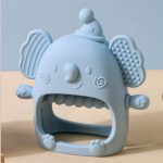 baby silicone teether toy