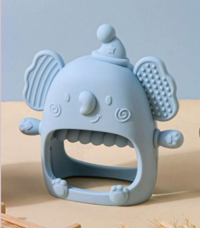 baby silicone teether toy