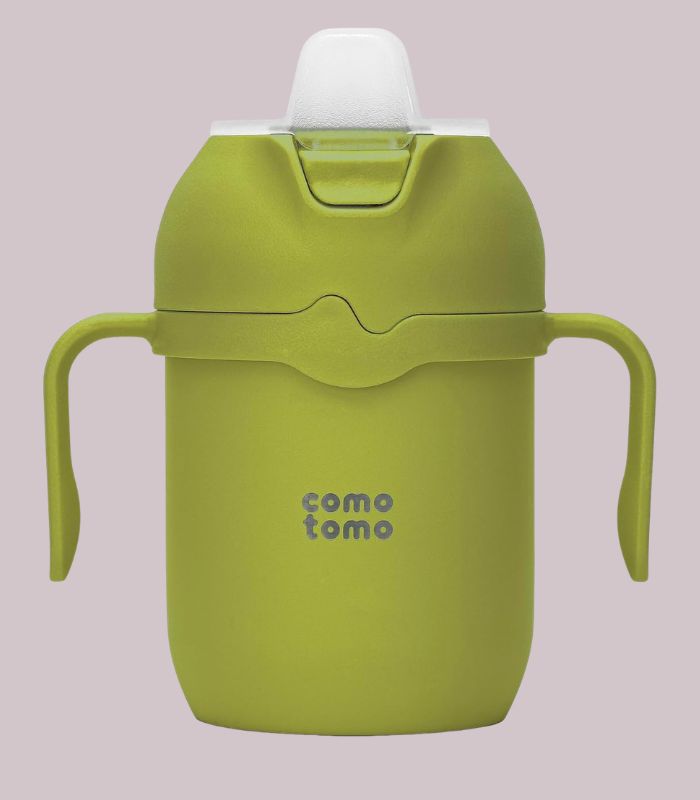 comotomo tumbler insulated sippy & straw cup