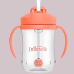 dr brown's milestones baby first straw cup