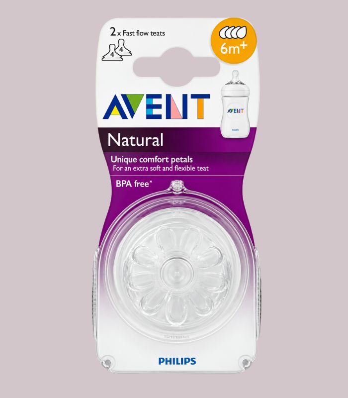 philips avent natural nipple 6m