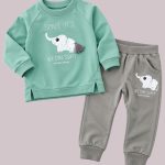 baby boy sweatshirt & jogger set